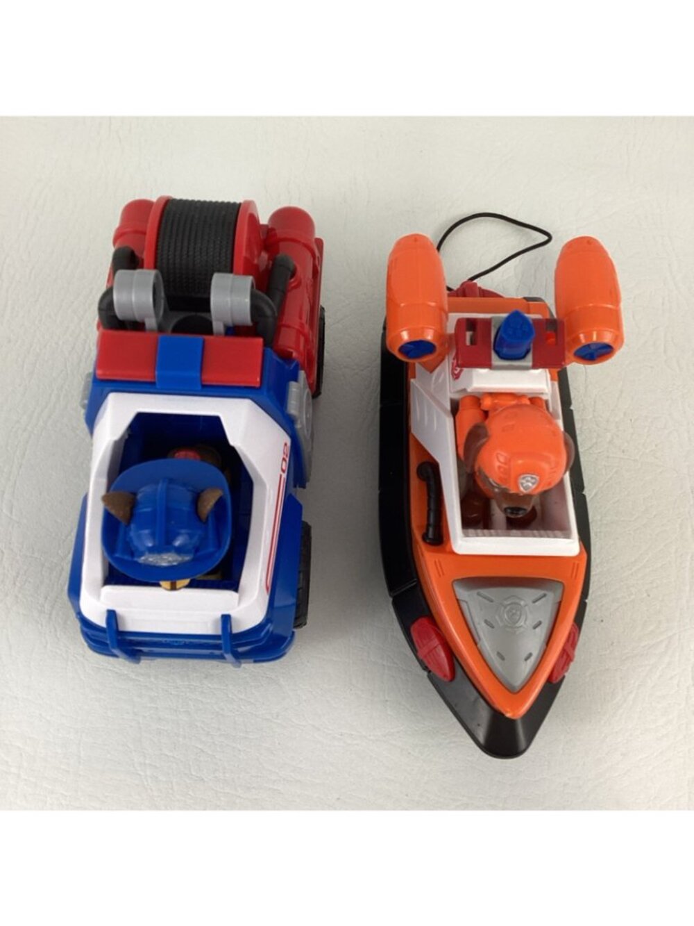 Paw Patrol Fire Rescue Chase Police Cruiser Zuma Boat Vehicles Spin Master - Picture 3 of 8